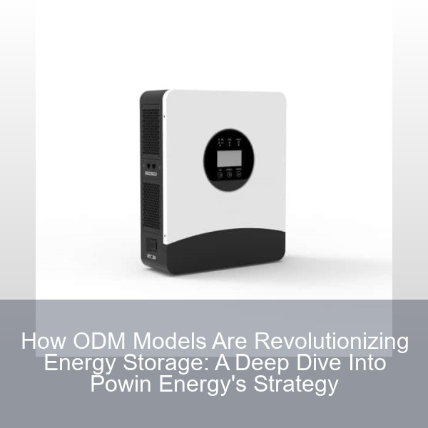 How ODM Models Are Revolutionizing Energy Storage: A Deep Dive Into Powin Energy's Strategy